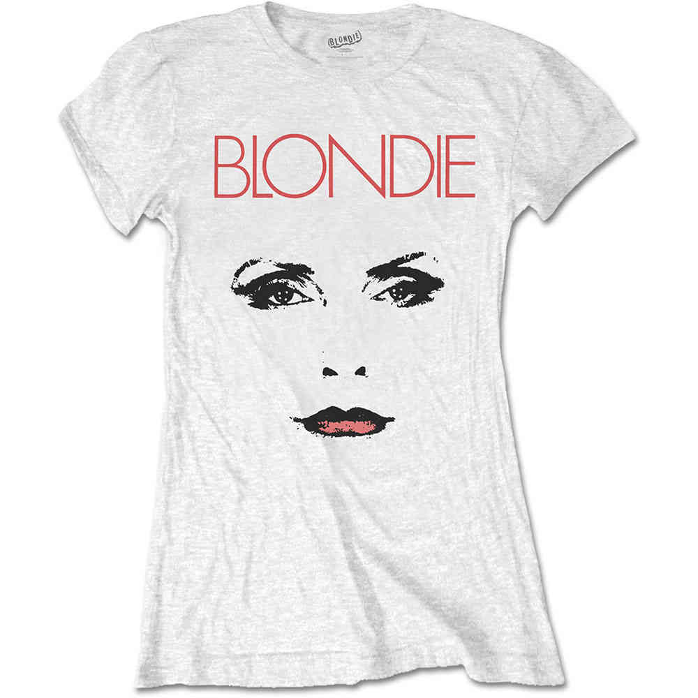 Blondie - Staredown Dames Tshirt - Wit